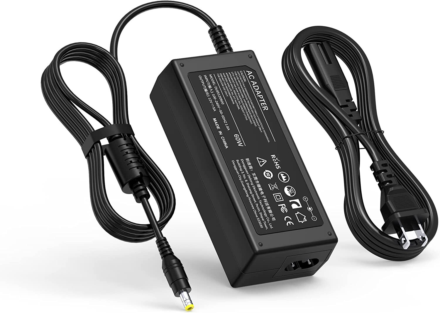 Adapter Charger For Sceptre Monitor E C 20'' 22'' 24'' 27'' 32'' E248W Power Cor