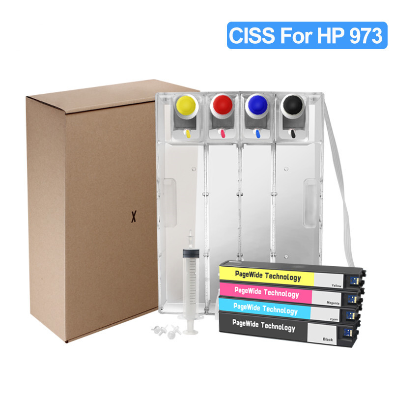 CISS For HP 973 973X For HP 352dw 377dw 452dn 452dw 477dn 477dw 552dw 577dw 577z