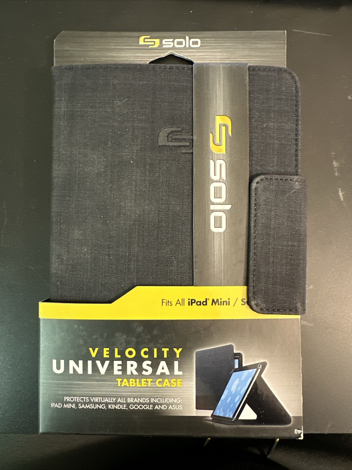 SOLO VELOCITY UNIVERSAL TABLET CASE *BLACK*