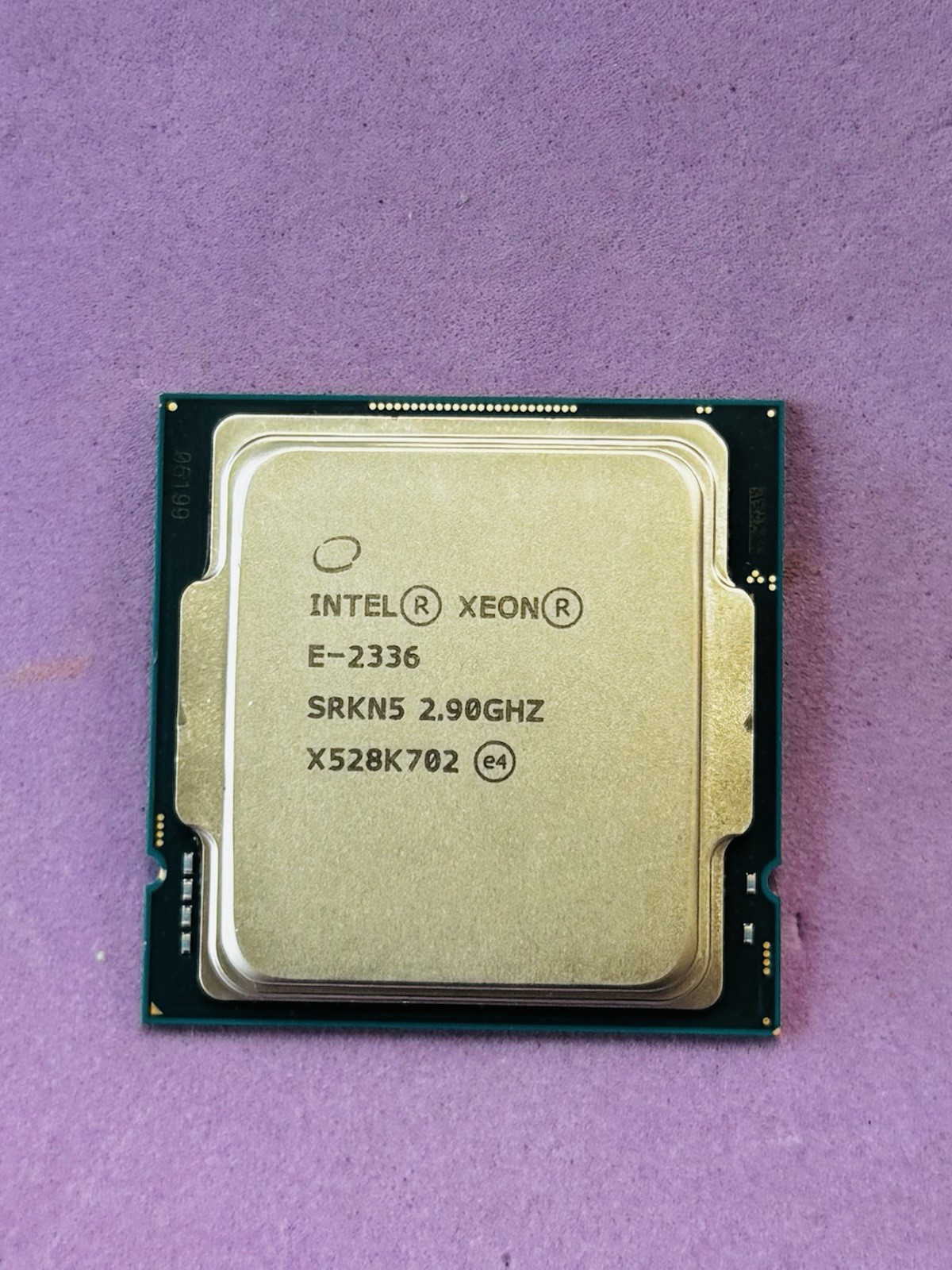 AS IS Intel Xeon E-2336 CPU Processor SRKN5  2.90GHz / kernal errors