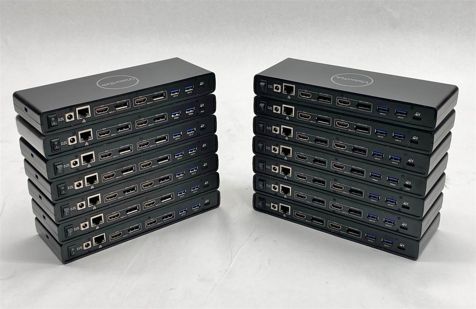 Visiontek VT4500 Dual Display 4K USB 3.0 USB-C Dock Station 901250 No PSU Lot 14