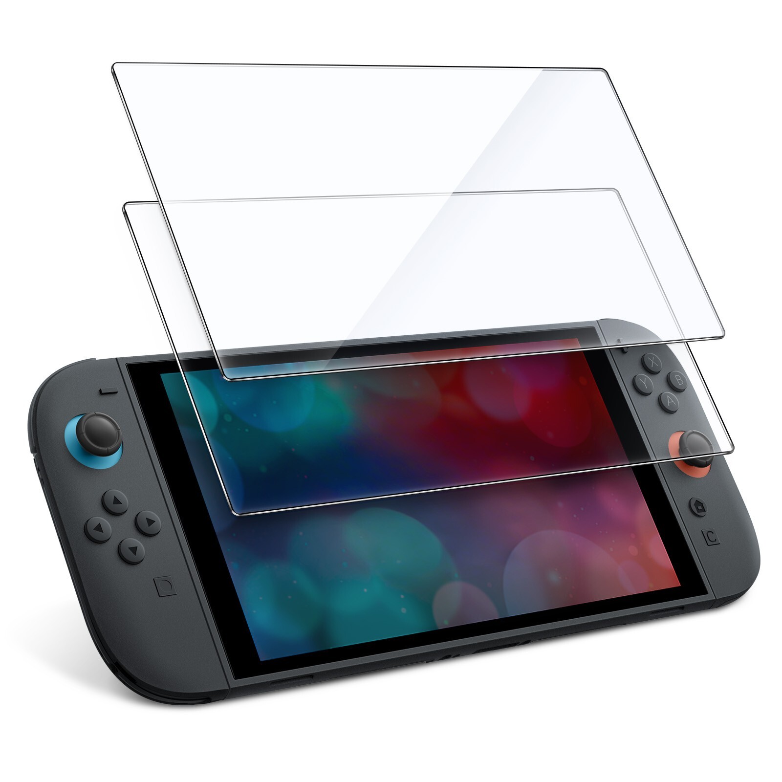 Screen Protector for Nintendo Switch 2 2025, 9H Tempered Glass Film, 2-Pack