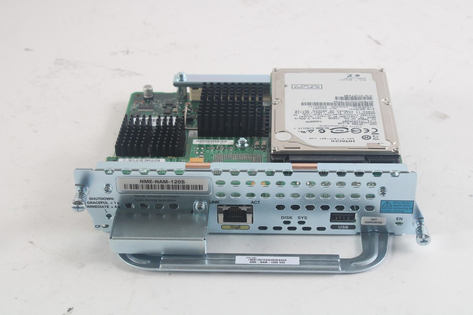Cisco NME-NAM-120S Branch Routers Series Network Analysis Module 882658206214