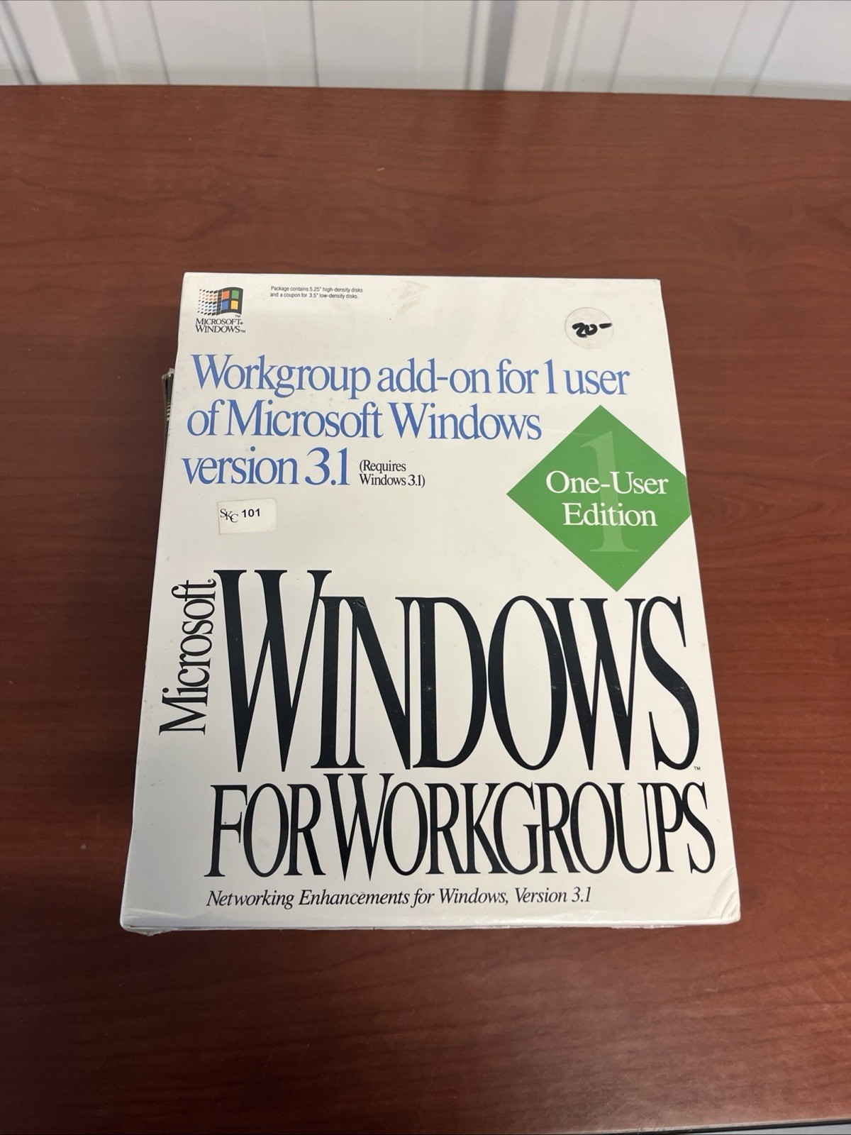 Microsoft Windows For Workgroups Windows Version 3.1 Enhancements Factory Sealed