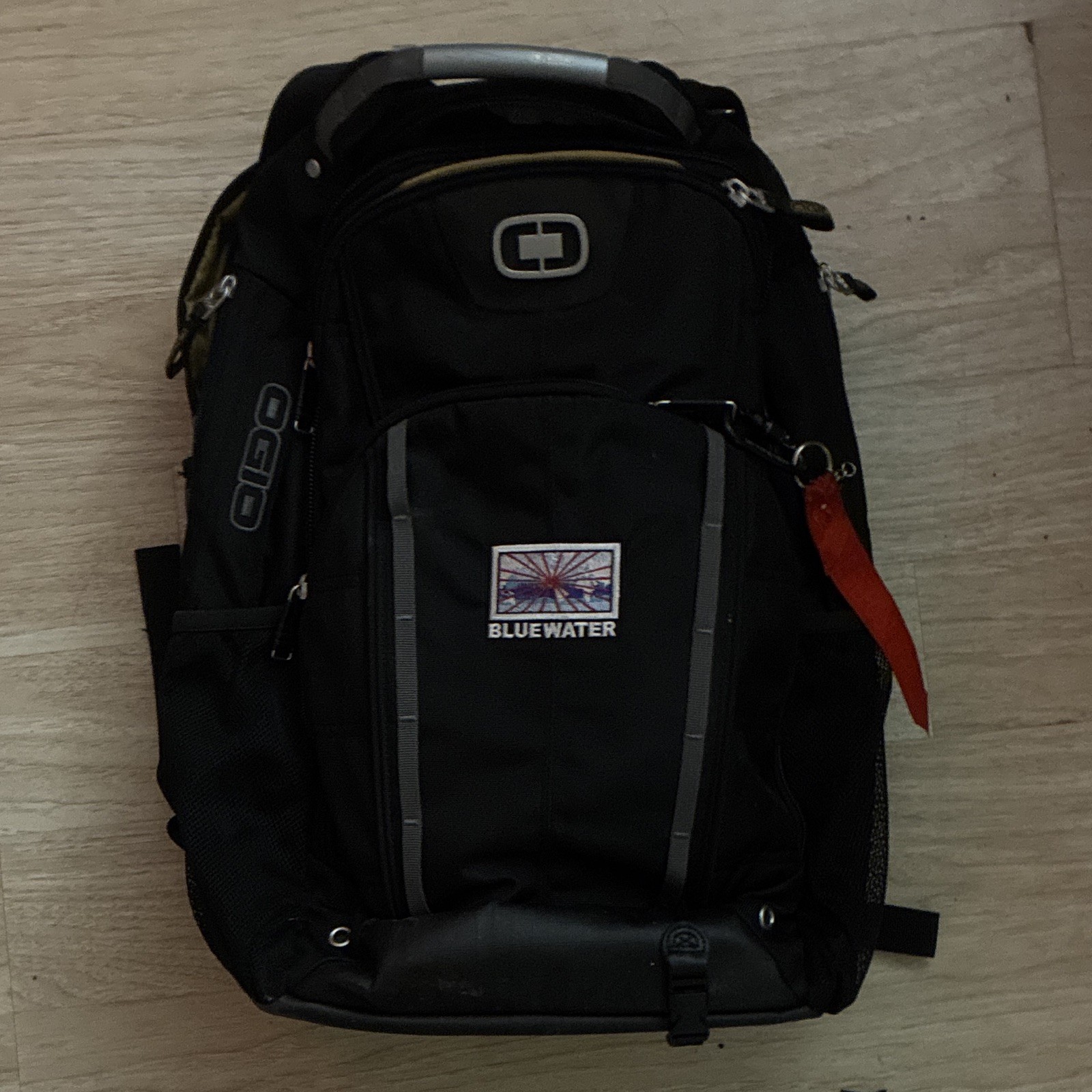 BLUEWATER OGIO Laptop Backpack Black Tons Of Pockets Adjustable Tactical NICE