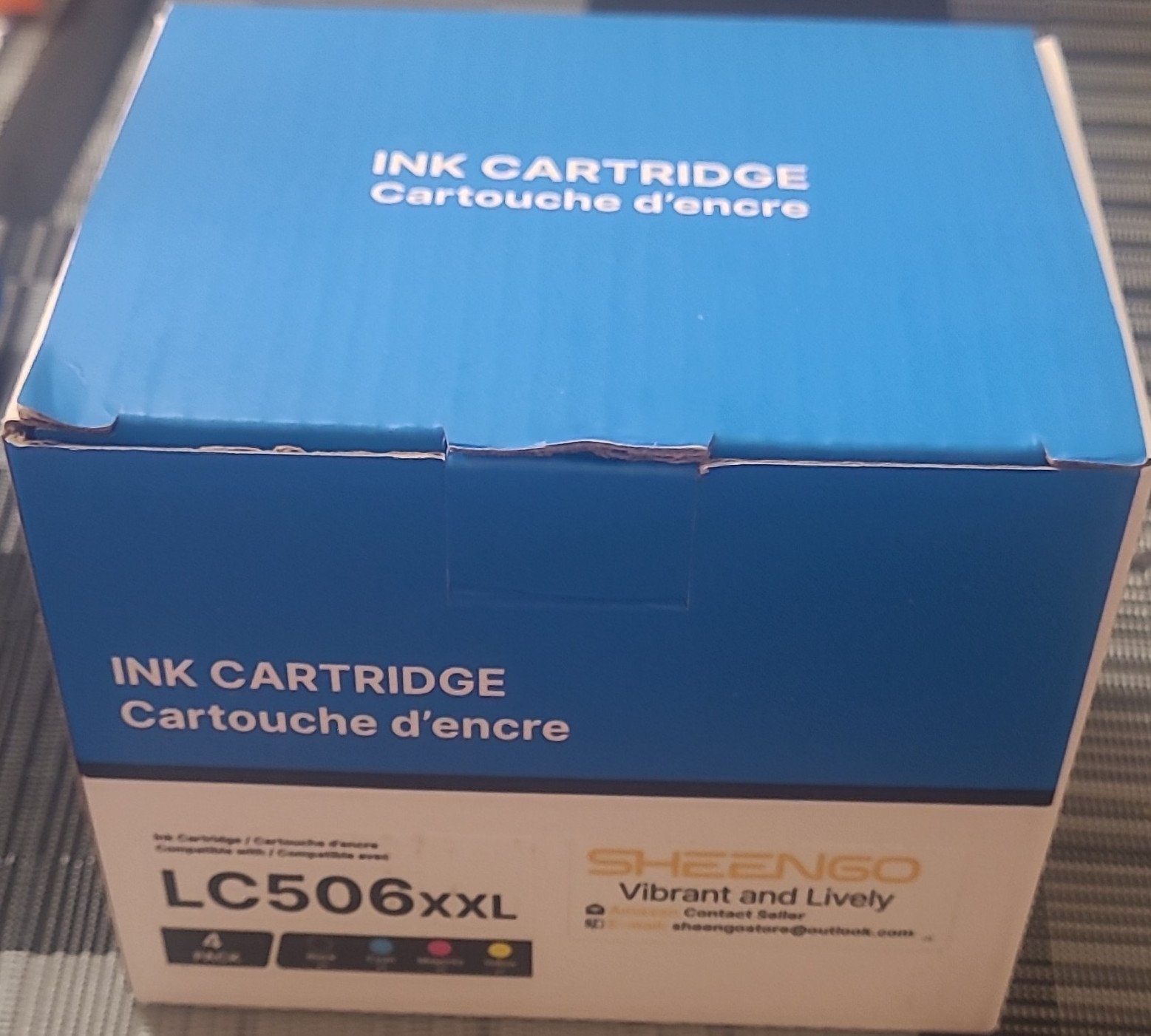 SHEENGO LC506XXL Compatible Inkjet Cartridges BK/C/M/Y for Brother MFC-J4557DW ,