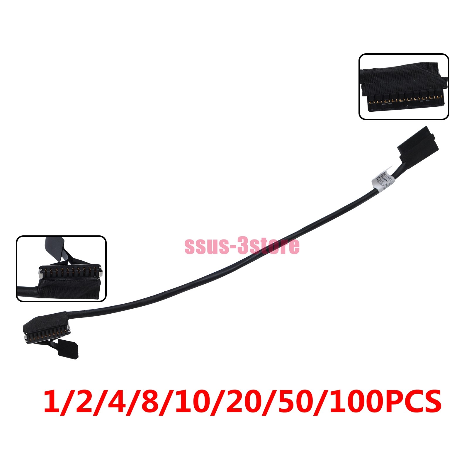 Lot EDC40 Battery Cable For Dell Latitude 7400 DC02003AW00 0VVFNX VVFNX