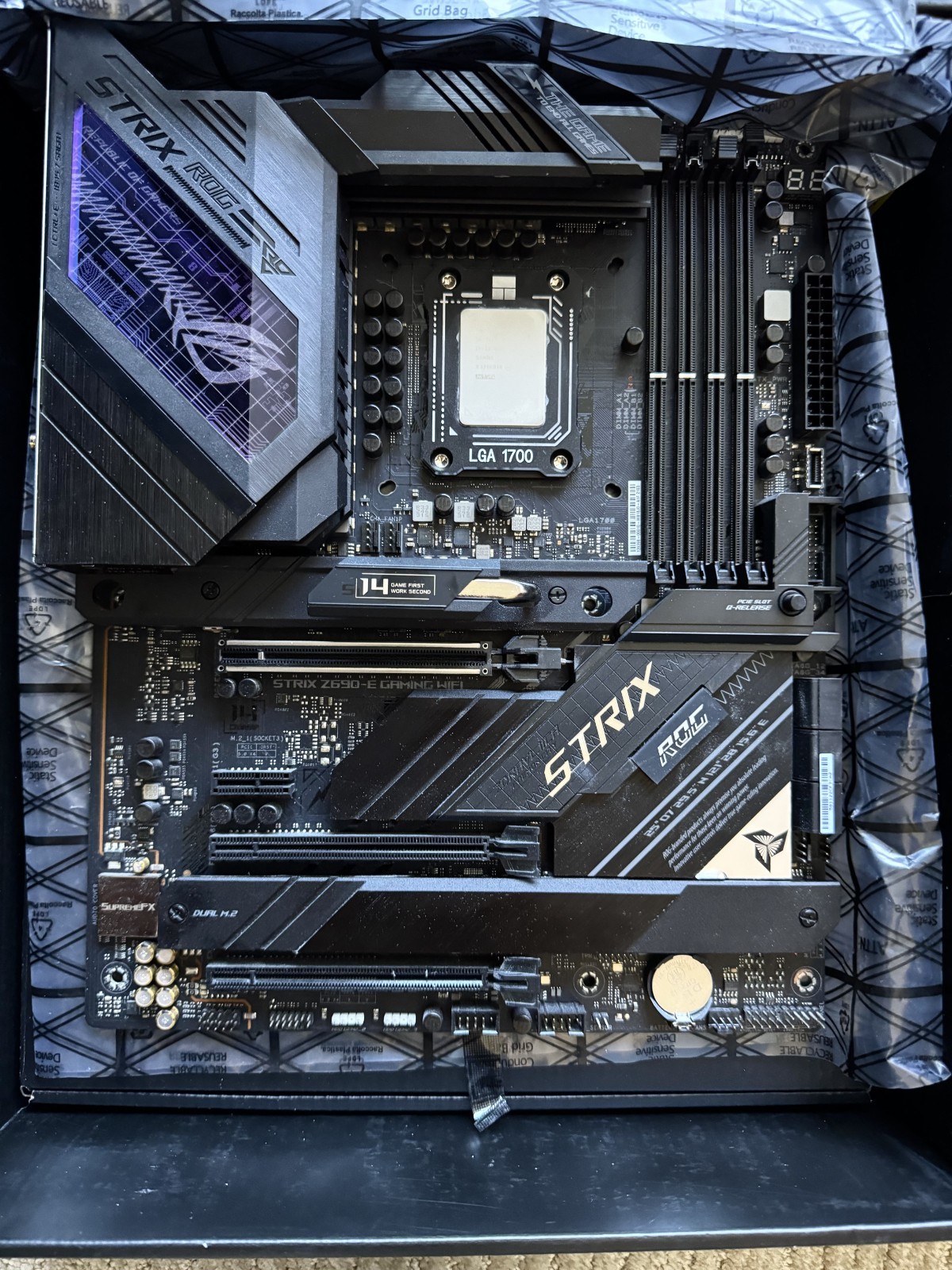 Intel Core i7-13700K + ASUS ROG Strix Z690-E Motherboard Combo LGA1700 DDR5