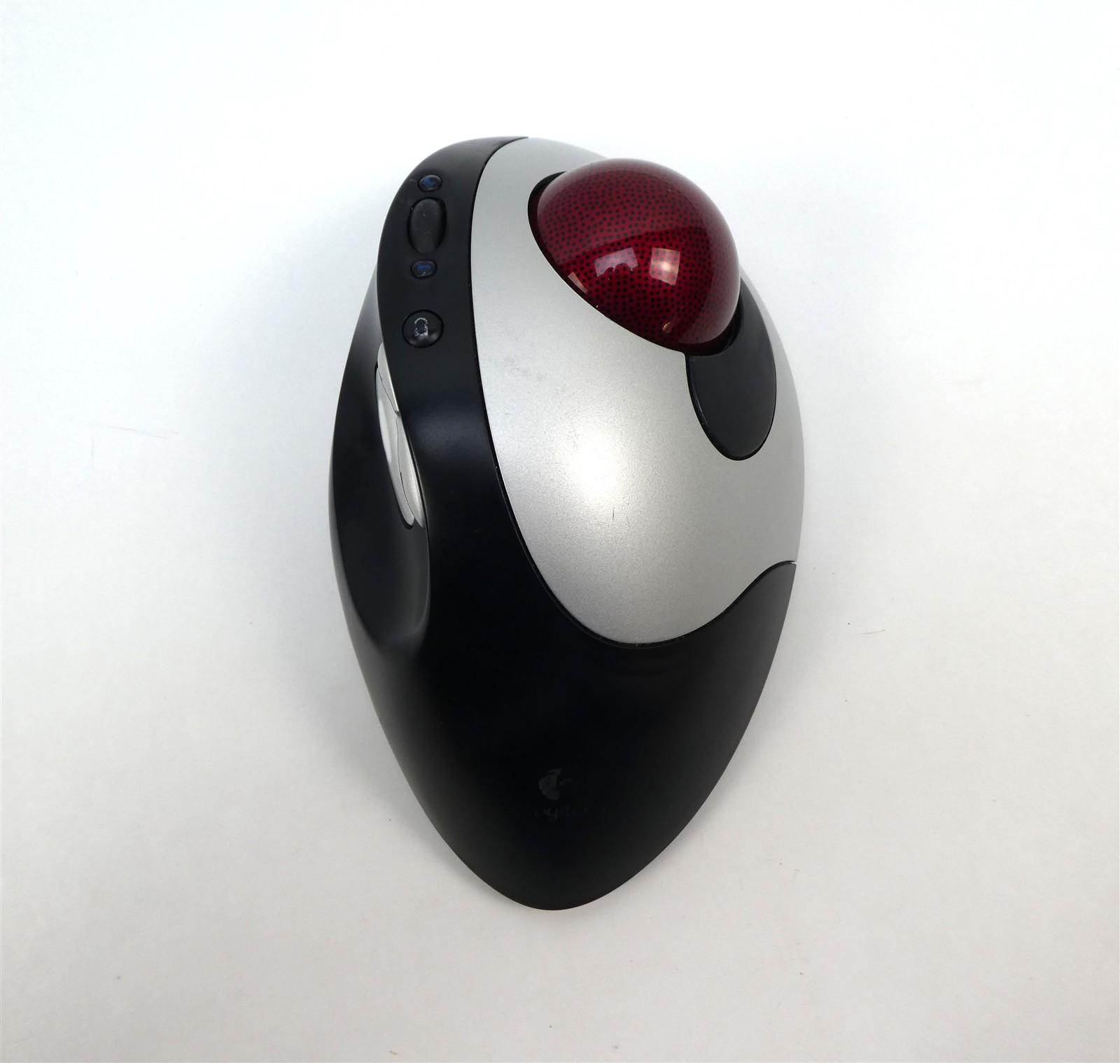 Logitech T-RB22 Cordless Optical TrackMan TrackBall Mouse - NO RECEIVER UNTESTED