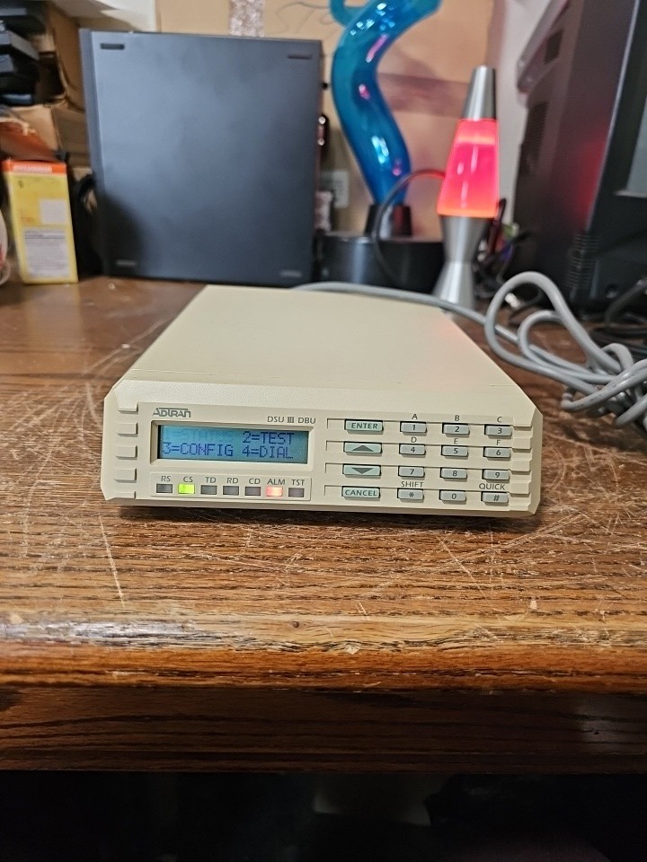 Adtran DSU III DBU. Powers On Otherwise Untested 