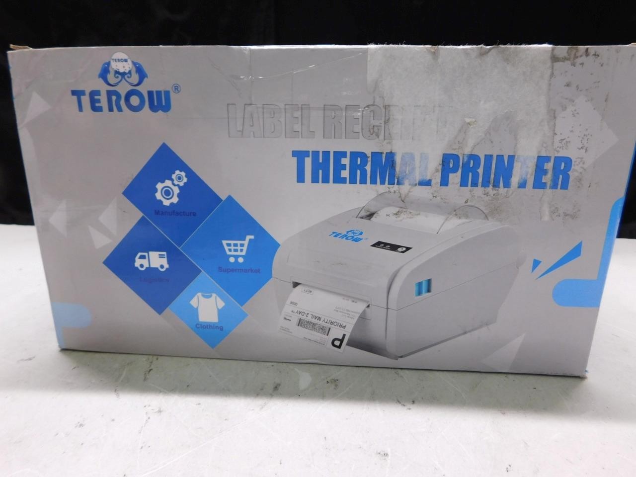 Terow  Thermal Label Printer 110mm Width POS-9210 Gray  (UP)