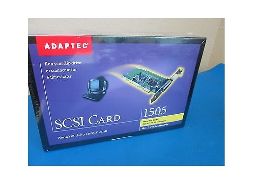 Adaptec AVA-1505A KIT 1725800 16-Bit ISA DB25 SCSI Controller Card New Retail