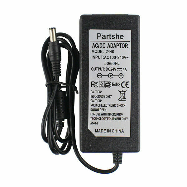10pcs 24V 4A 6.0*3.0 Adapter for Zebra GX420d/t GK420d GK420t GX430T Printer