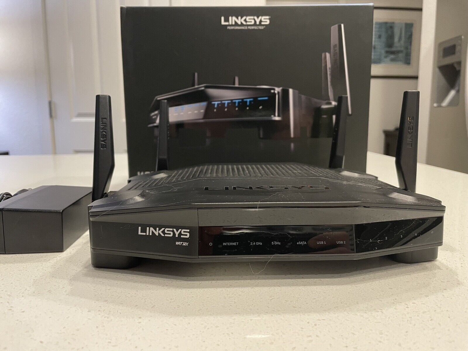 Linksys WRT32XB Dual Band 4 Ports WRT Gaming WiFi Router