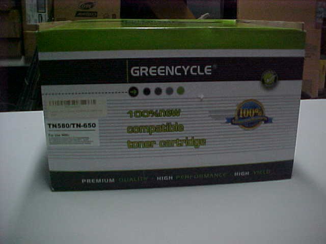 Four Greencycle Toner Cartridges TN580/TN650