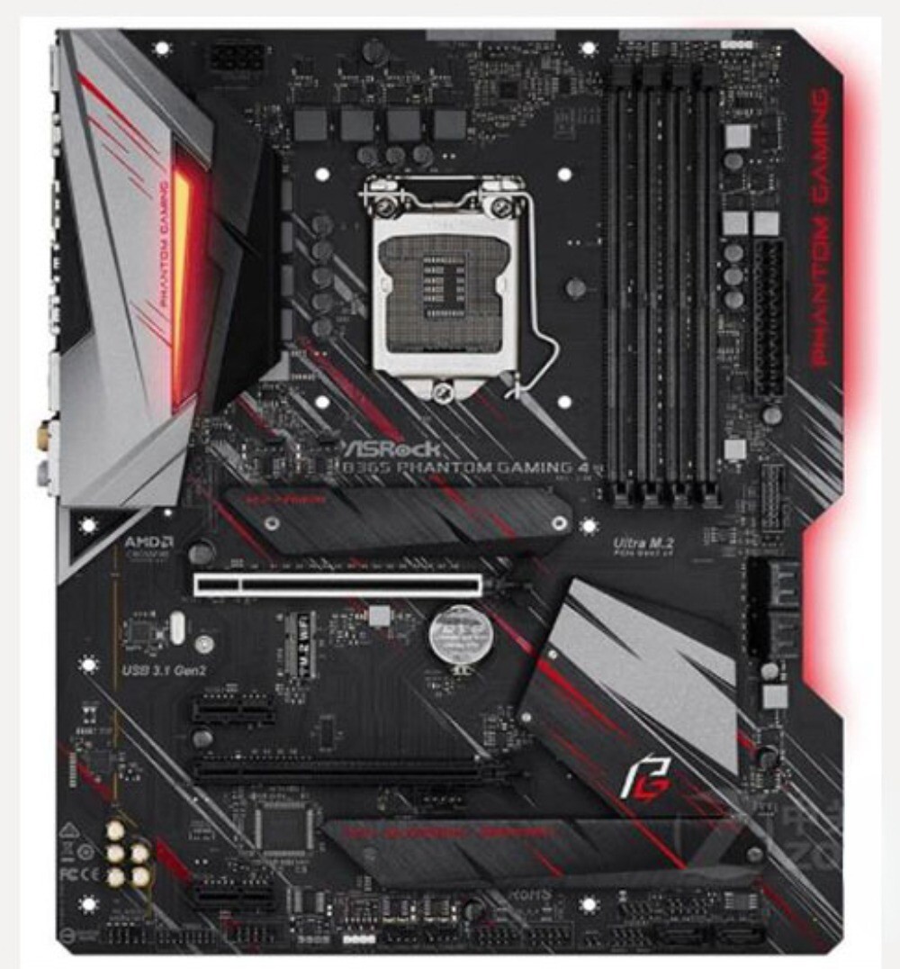 For ASROCK B365 Phantom Gaming 4 Desktop Intel B365M DDR4 Motherboard LGA 1151