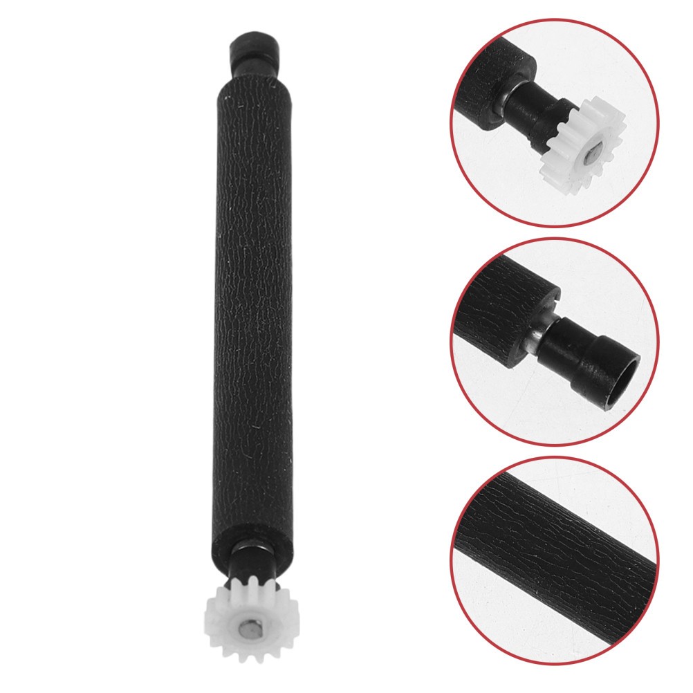 Reusable Black Plastic Printer Roller Part for Thermal Printer Maintenance
