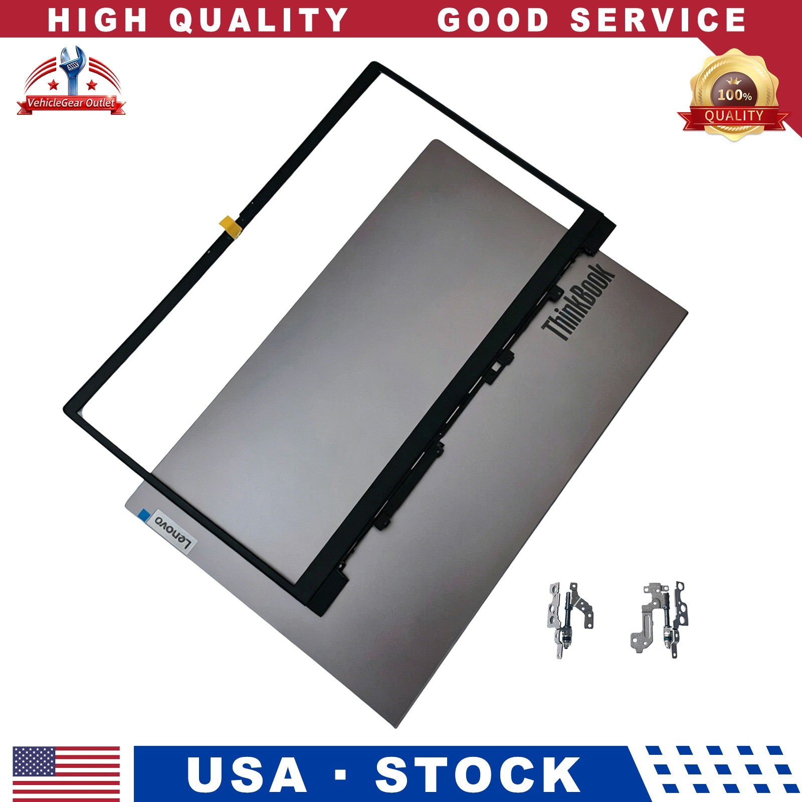 Exact Rear Cover Bezel Hinges for Lenovo ThinkBook 15 G2 ITL/ARE G3 ACL/ITL New
