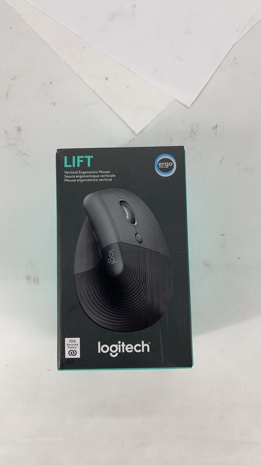Authentic Logitech Lift Vertical Wireless Ergonomic Mouse (910-006466) Brand New