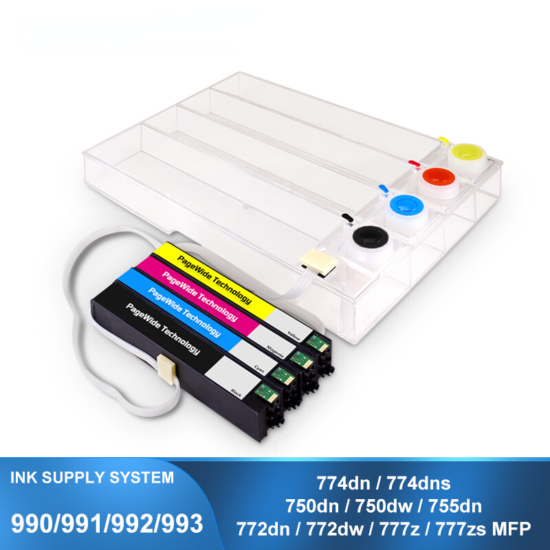 CISS For HP 992 992X For 755dn 774dn 750dn 750dw 772dn 772dw 777z 777zs