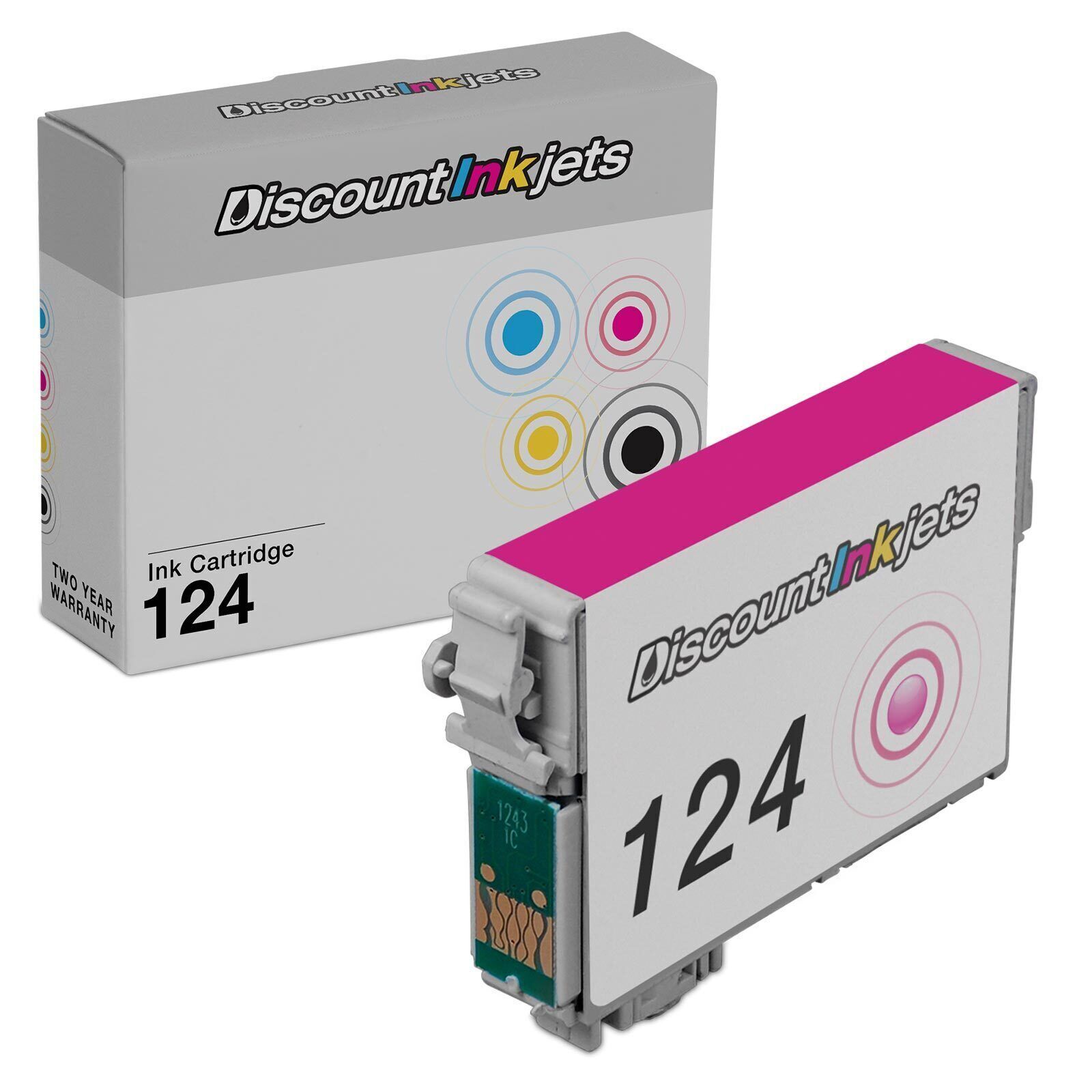 MAGENTA T124320 T1243 Pigment ink cartridge for 124 Epson Stylus NX420 NX125