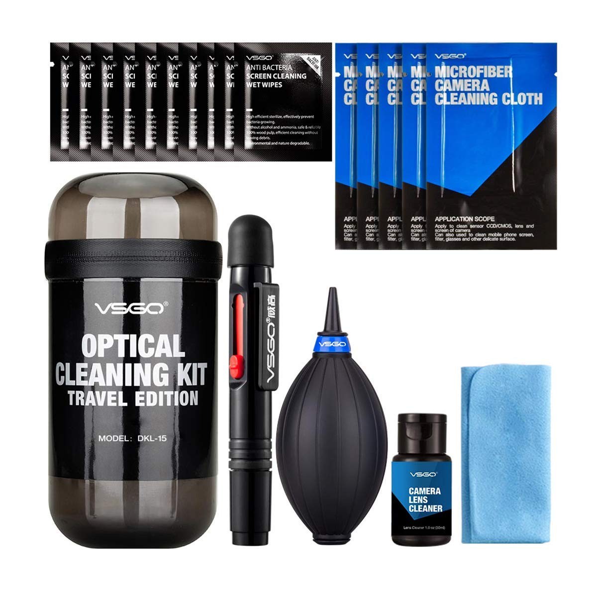 Optical Camera Lens Cleaning Kit Travel Edition