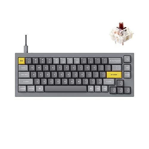 KEYCHRON Q2 WIRED CUSTOM MECHANICAL KEYBOARD QMK/VIA PROGRAMMABLE-MAC/WINDOWS