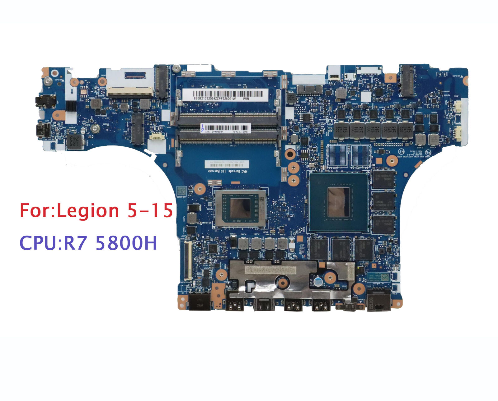 Lenovo Legion 5-15ACH6H Motherboard AMD R7 5800H RT X3060 6G 5B21C22564 