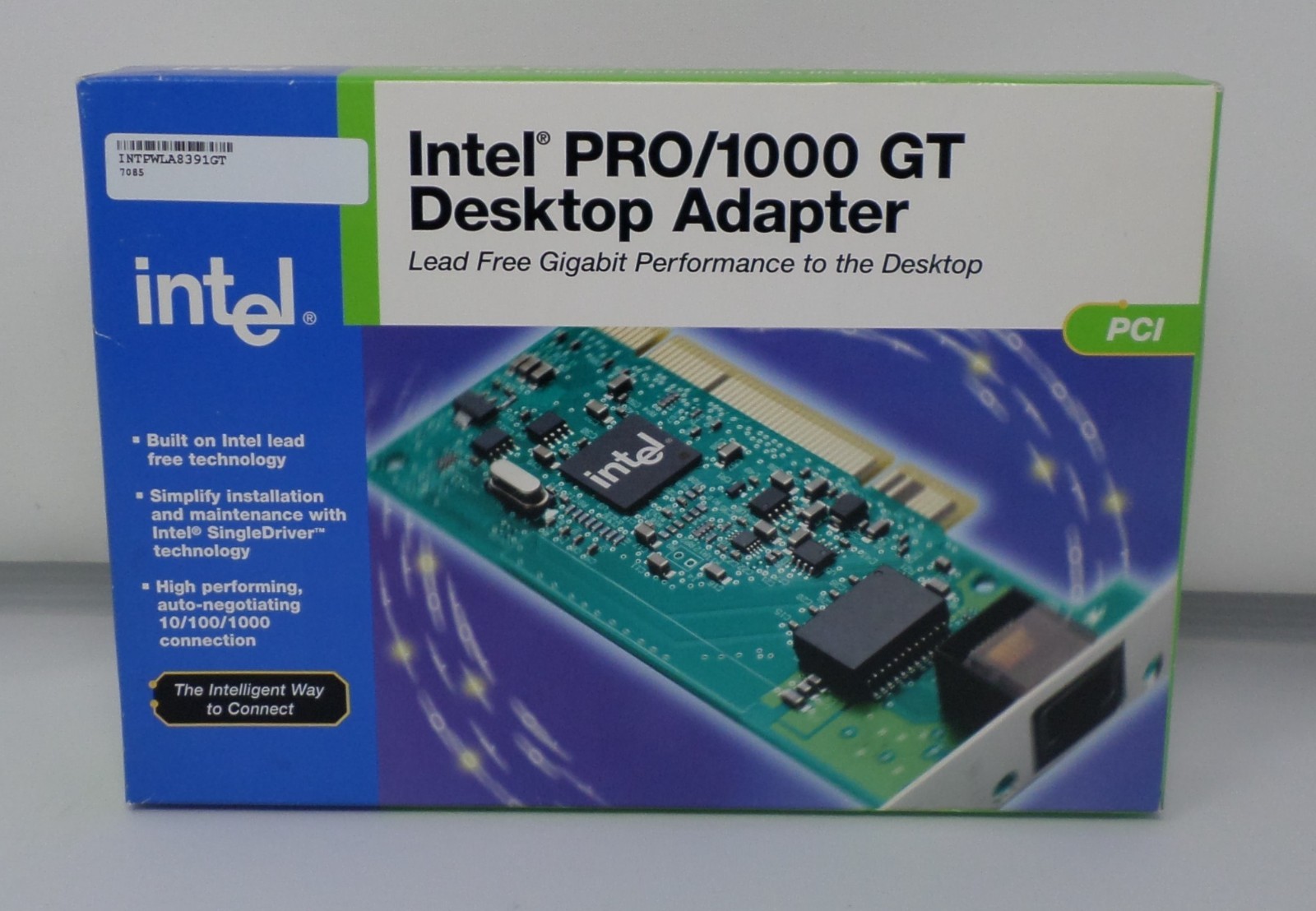 NEW Intel Pro/1000 GT Desktop Adapter PWLA8391GT