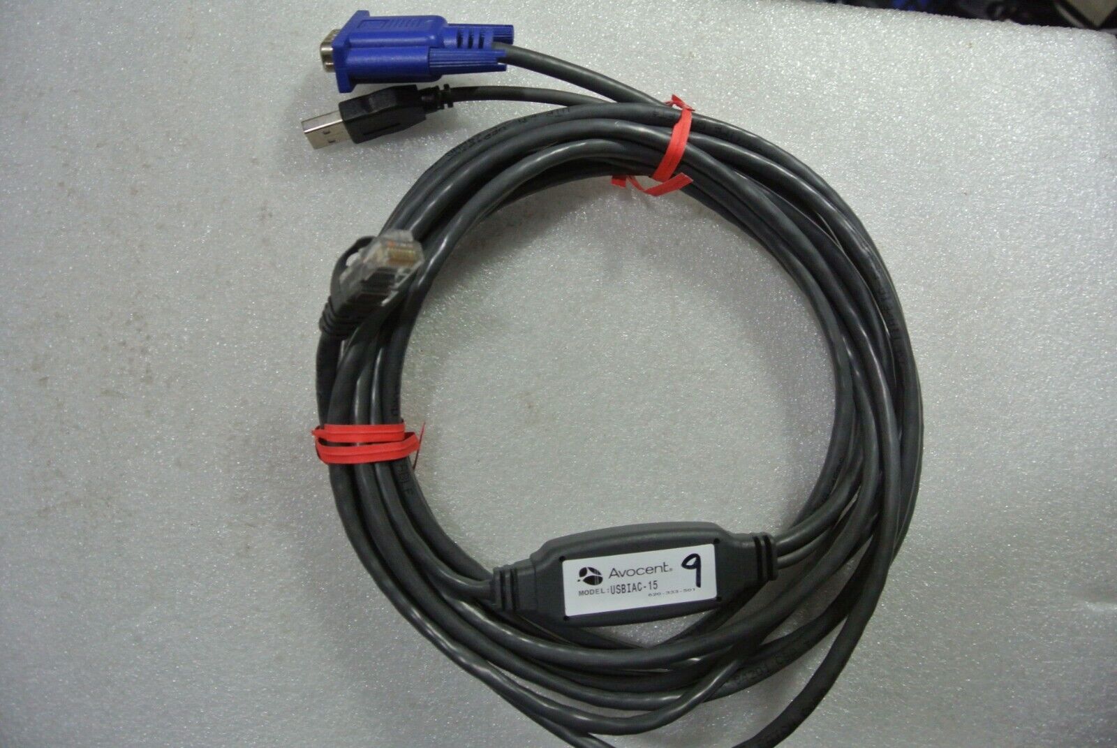 Avocent USBIAC-15 15\' USB KVM Switch Module cable 3008 3016 3100 3200 