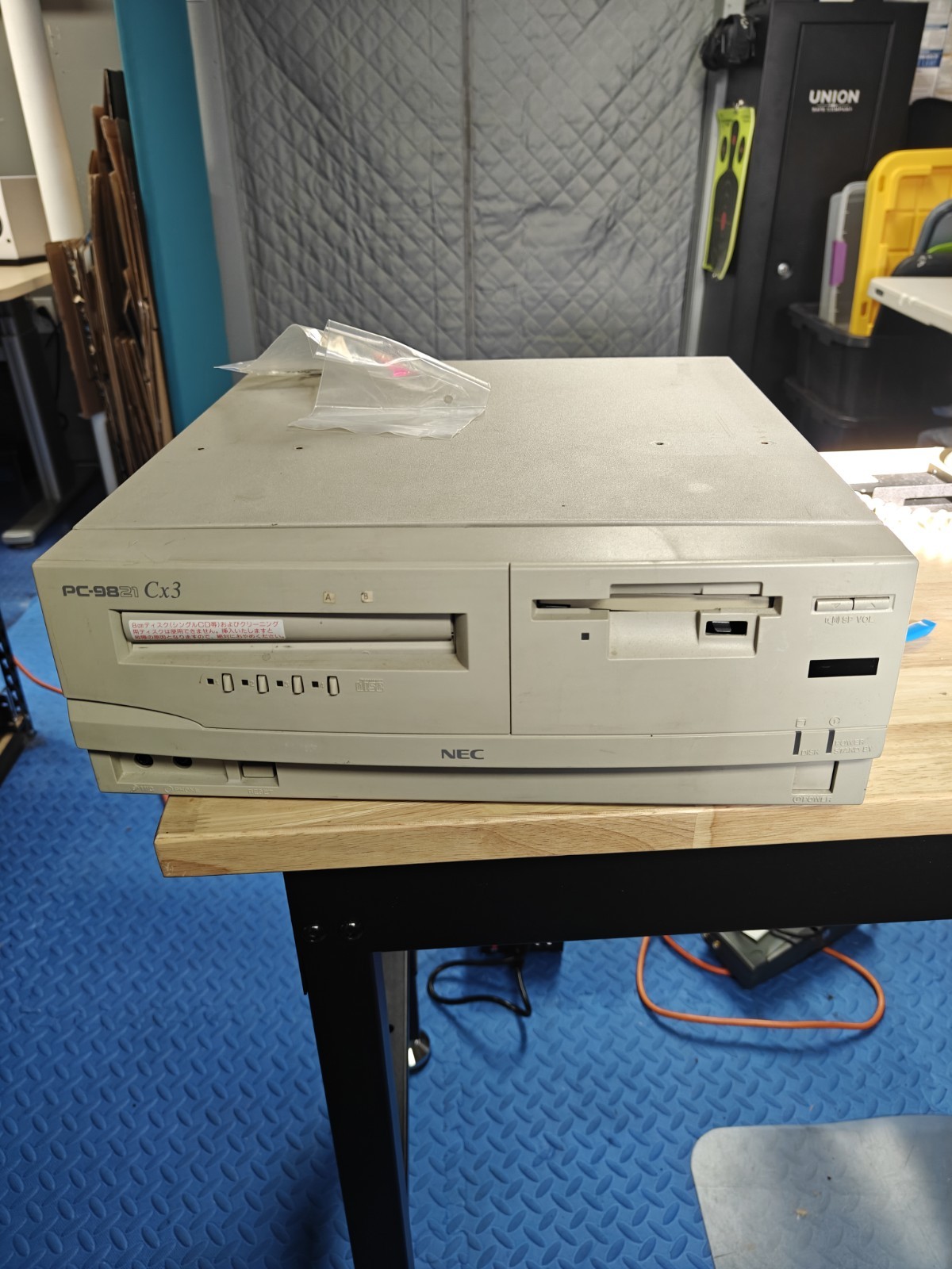 NEC PC-9821Cx3/S5T Model A PC-98 CanBe Pentium 100 Vintage Japanese PC Powers On