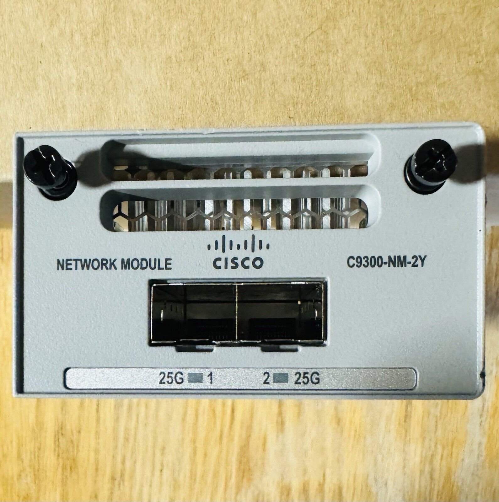 Genuine Cisco C9300-NM-2Y (2x25G) Uplink Network Module