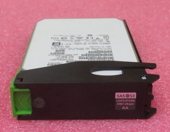 Fujitsu Eternus DX5/600 S3 8TB 7.2K 3.5" SAS 12Gb/s HDD Hard Drive CA07670-E406