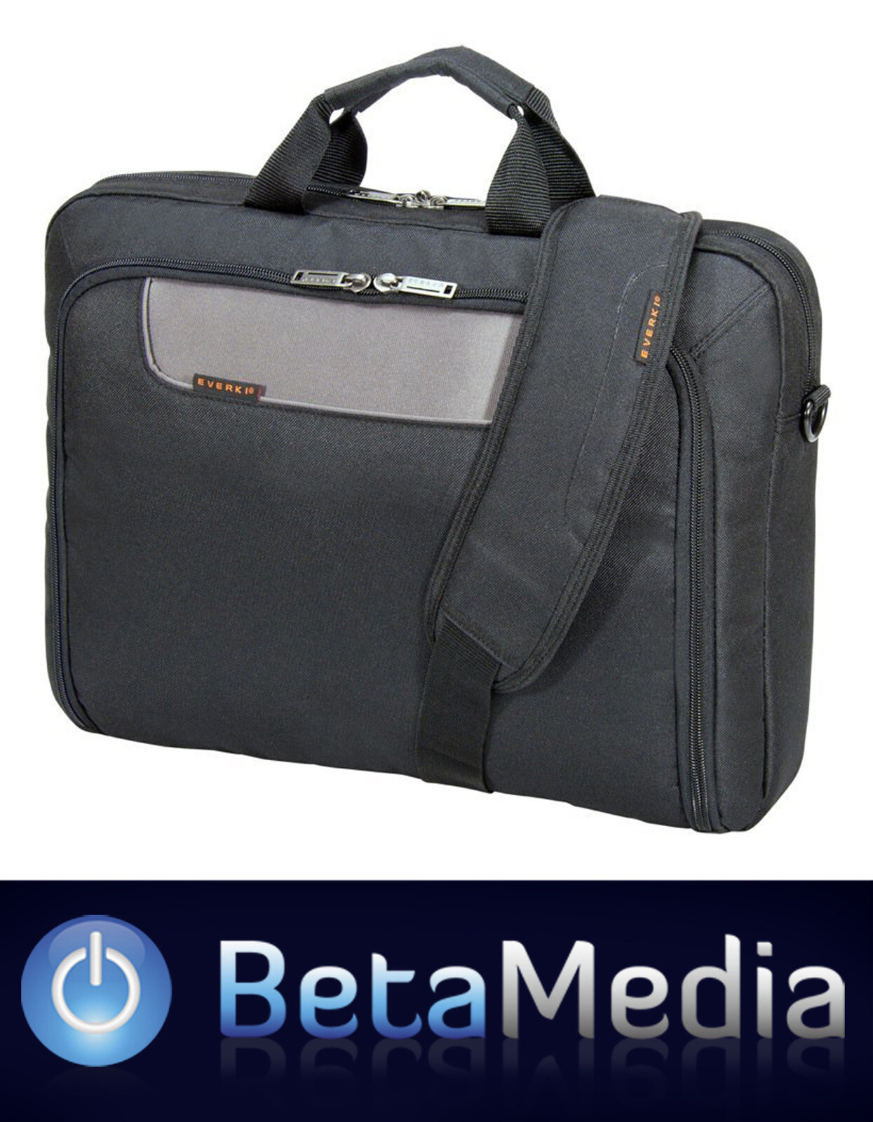 Everki 17" Advance Compact Briefcase Slim Light Notebook Tablet Laptop Bag Case