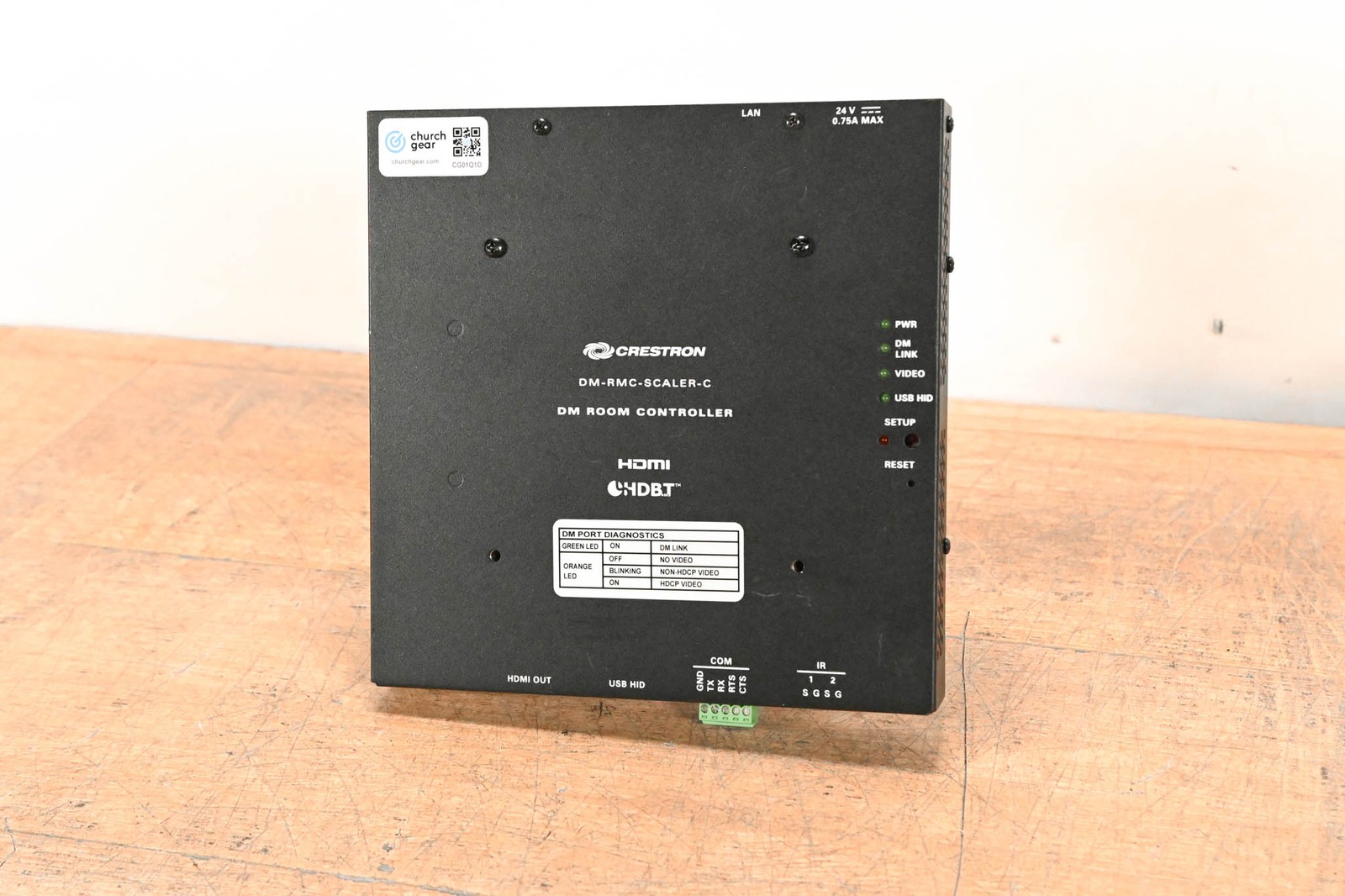 Crestron DM-RMC-SCALER-C Receiver & Room Controller (NO POWER SUPPLY) CG01Q1D