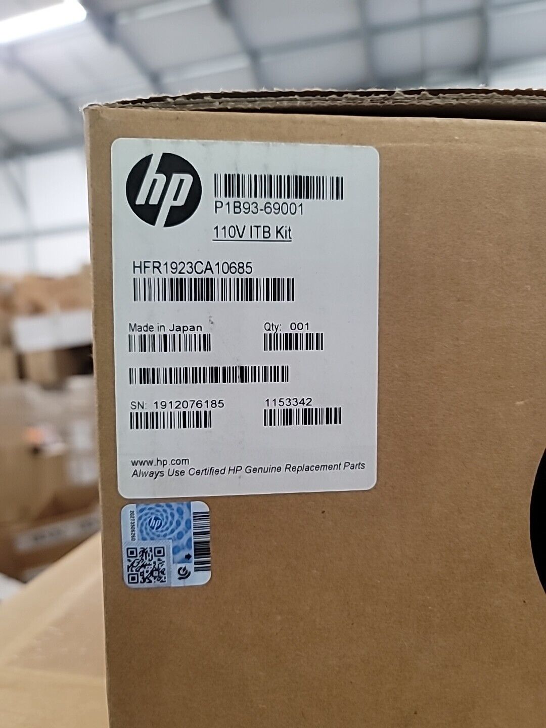 HP P1B93A P1B93-69001 ITB Kit 150000 Page-Yield New Sealed Box PLEASE READ