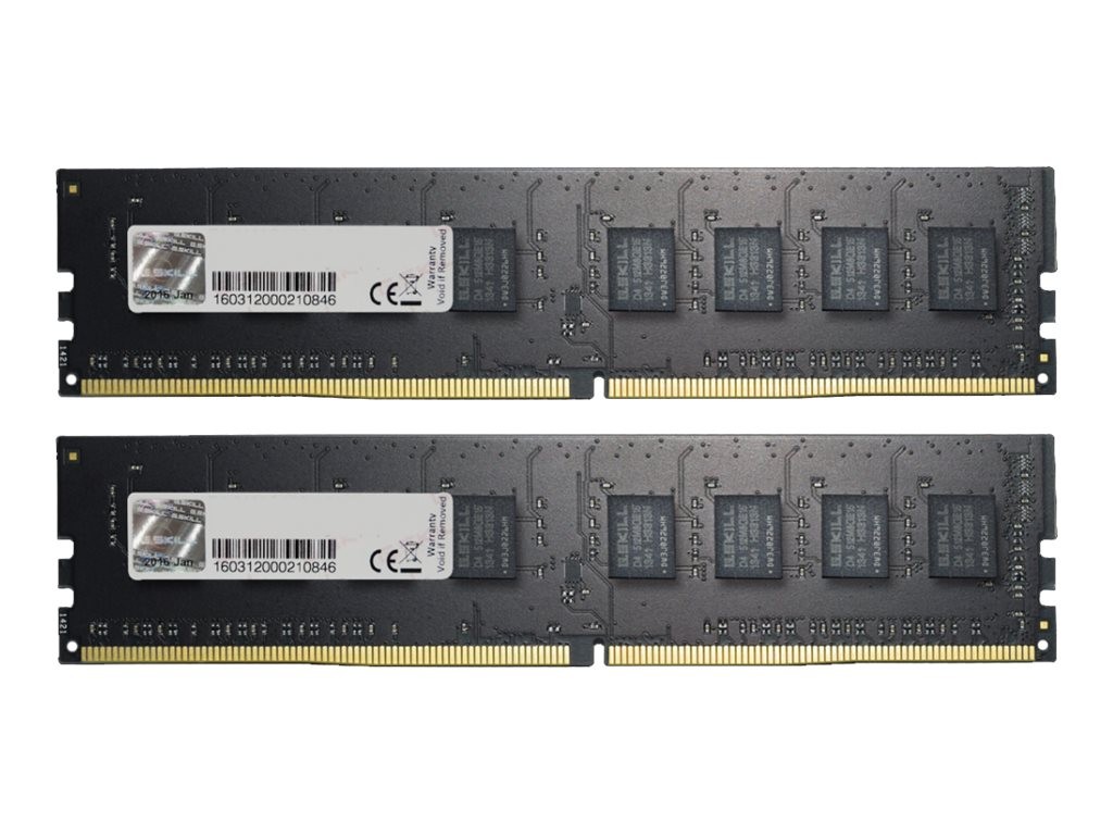 G.Skill Value Series Ddr4 Kit 16GB DDR4 2666MHz Non-ECC F4-2666C19D-16GNT