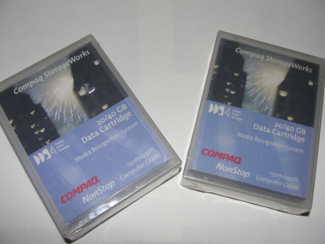 🔥Lot of 2 Compaq StorageWorks DDS3 20/40 GB Data Cartridge 152842-001  💯