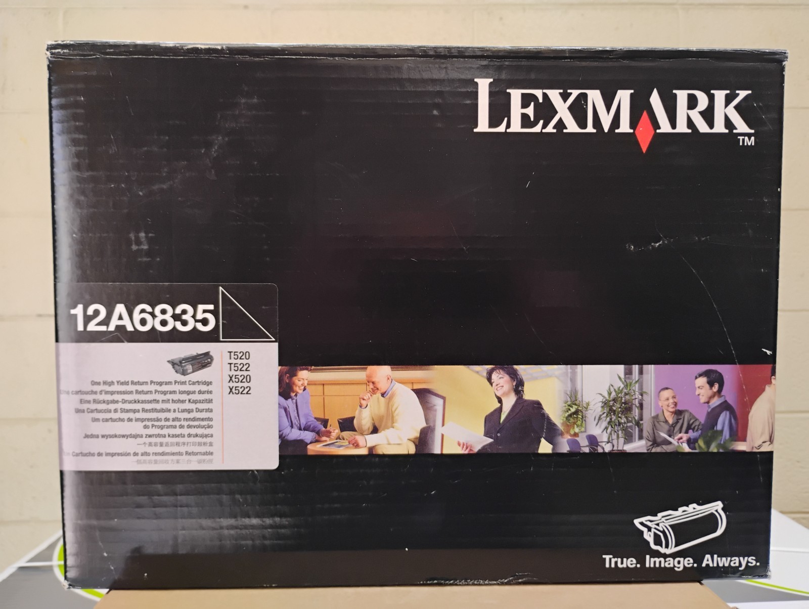 LEXMARK 12A6835  TONER CARTRIDGE FOR T520, T522, X520, X522  Genuine Sealed