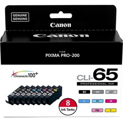 Canon Professional CLI-65 Original Ink Cartridge - Black, Cyan, Magenta, Yellow,