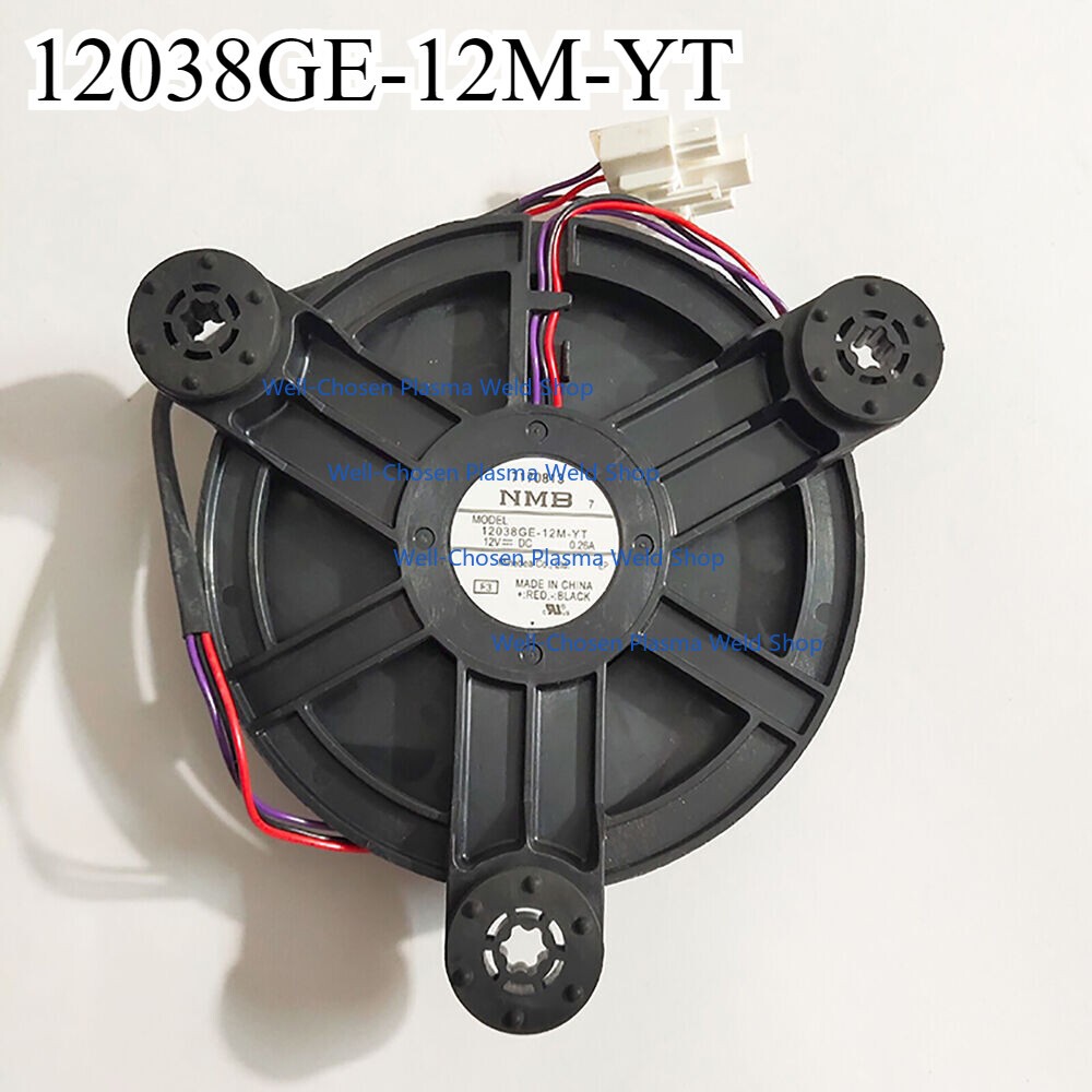 1X NMB 12038GE-12M-YT Built-in Fan for Refrigerator Cooling Fan DC12V 0.26A