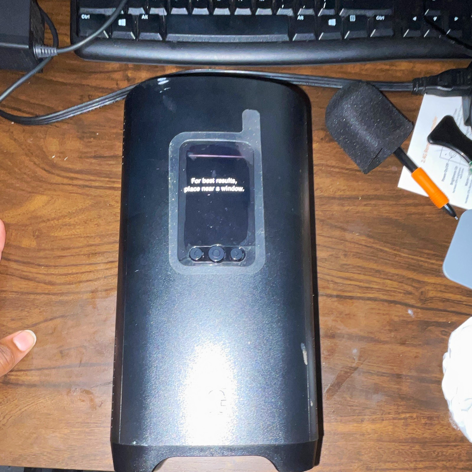 AS IS AS IS T-Mobile FAST 5688W Tri-Band Wireless Router 2800 Mbps, 2 LAN, Black