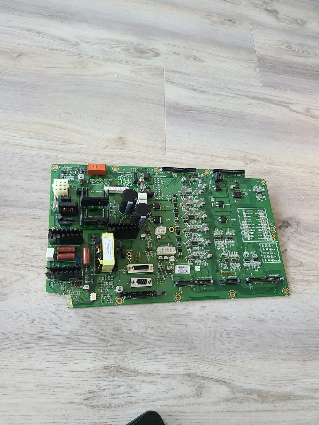Broken Stratasys Uprint By Dimension I/O Controller Board PCB 205614-0007