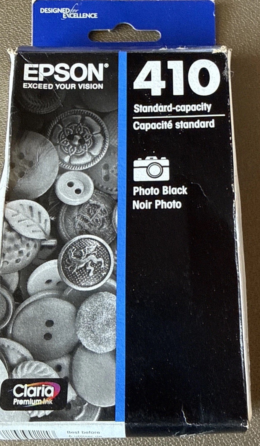 EPSON 410 Claria Premium Ink Photo Black Cartridge (T410120-S)
