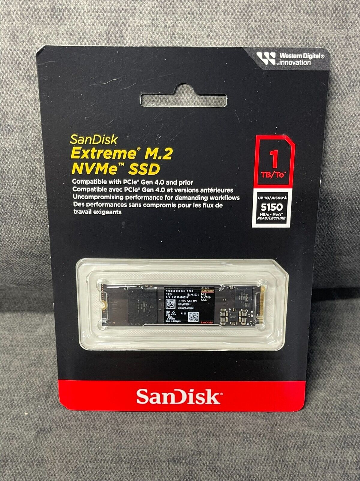 Sandisk SDSSDX3N-1T00-G26 Ssd 1TB sandisk Sdssdx3n-1t00-g26