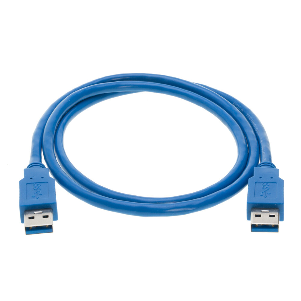 USB Cable 3.0 High Speed Date Cord Fast Charger Device Sync Type A TO A Male