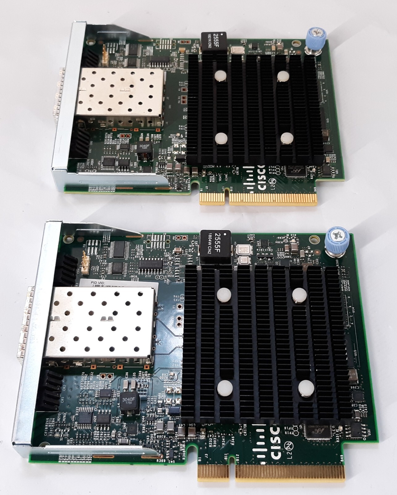 Pair of Cisco UCSC-MLOM-CSC-02 10GB Dual Port Interface Card