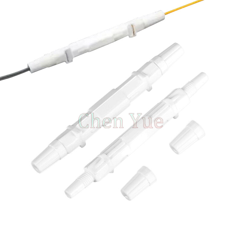 100pcs Fiber Optic Drop Cable Protection Box Small Round Tube Heat Shrink Tubing
