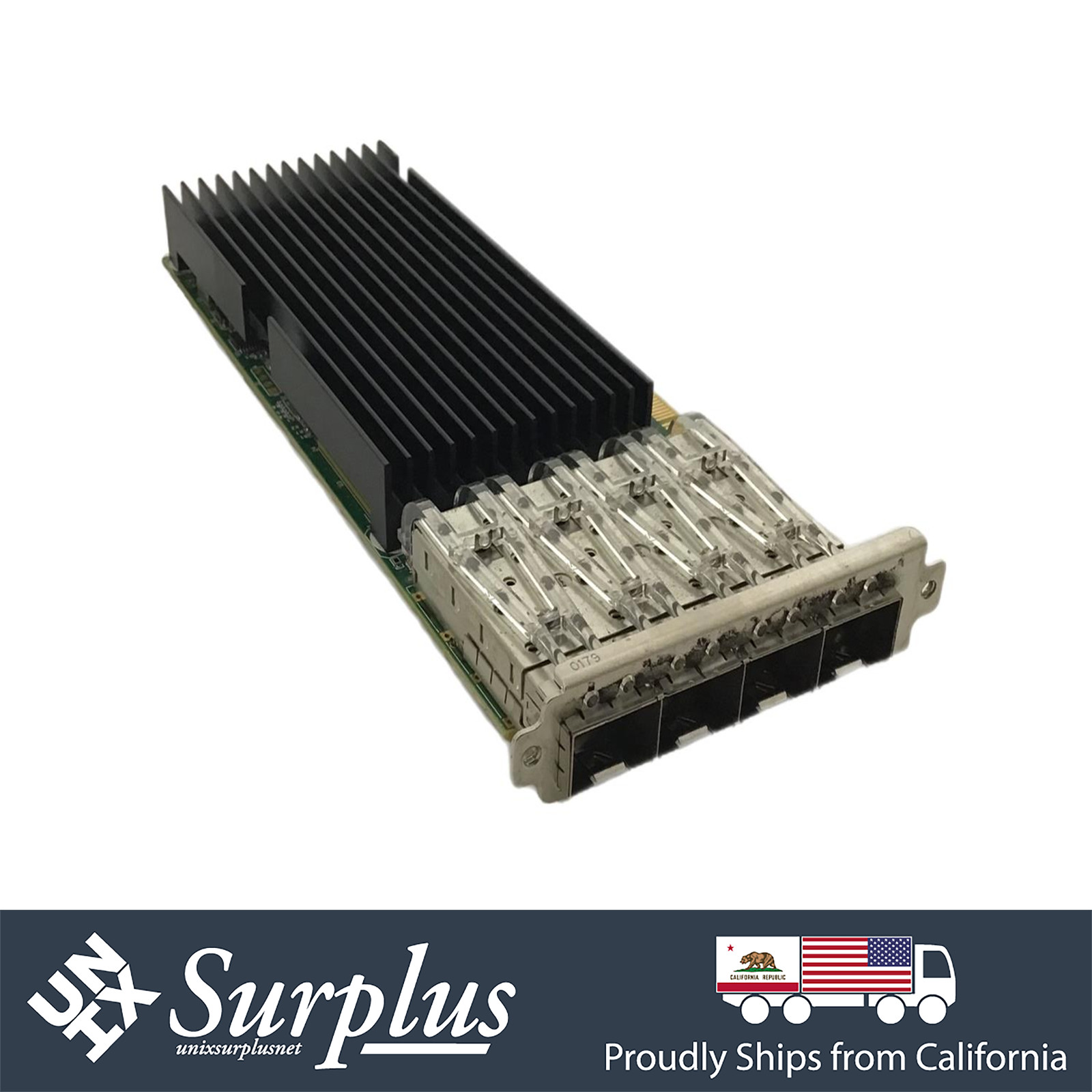 Quad Port 10GB SFP+ x520-DA4 Chipset NIC PCIe x8 Ethernet Adapter No Bracket