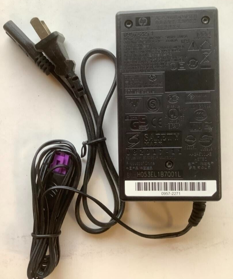 OEM HP 0957-2271 OfficeJet Printer AC Power Adapter Cord 32V 1560mA Genuine